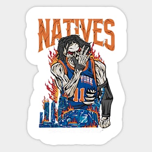 Jalen Brunson Native Sticker